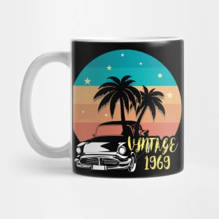 1969 BIRTHDAY VINTAGE CARS CLASSIC Mug